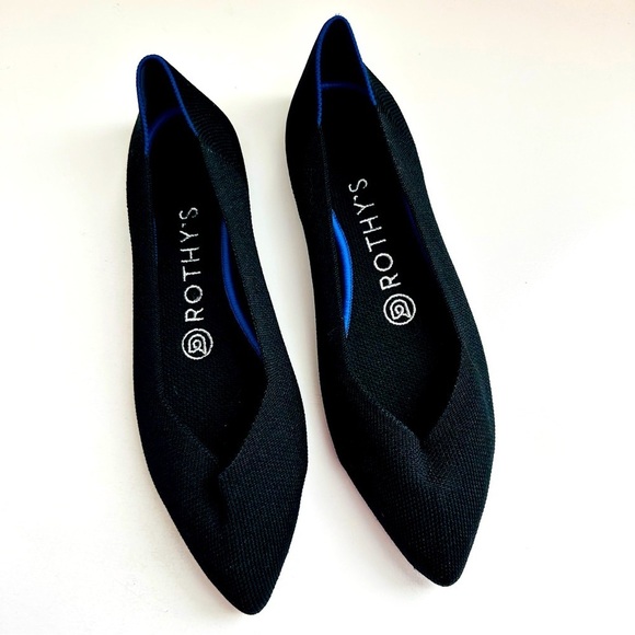 Rothy’s The Point Sleek Pointed Flats - Picture 2 of 8